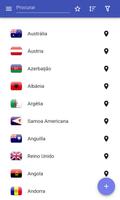 Países do mundo Cartaz