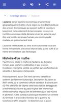 Conditions économiques capture d'écran 2