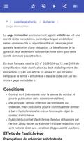 Conditions économiques capture d'écran 3