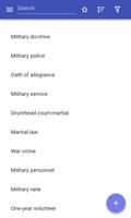 Military law 海報