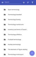 Sport Terminology स्क्रीनशॉट 3