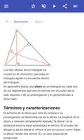 La geometría del triángulo captura de pantalla 2