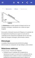 La geometría del triángulo captura de pantalla 3