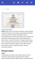 Surat-surat berharga syot layar 1