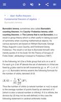 Mathematical theorems screenshot 3