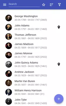 Screenshot 6 for US Presidents