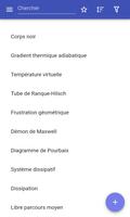 Thermodynamique Affiche
