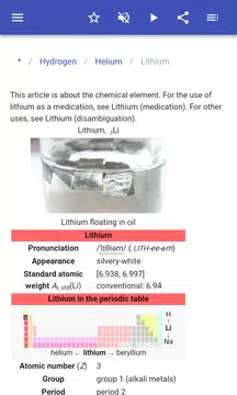 Screenshot 4 for Chemical elements
