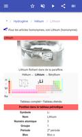 Éléments chimiques capture d'écran 3