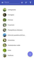 Enfermedades de las plantas Poster