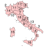 Provinces of Italy icon