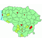 Lituania Áreas icono