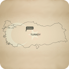 Villes en Turquie icône