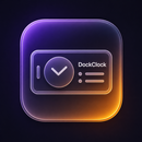 Dock Clock OS 26 style APK