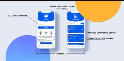 SaveFrom Downloader Plakat