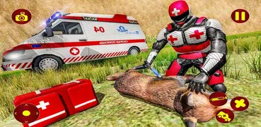 Doctor Robot Animals Rescue