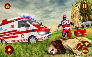 Doctor Robot Animals Rescue स्क्रीनशॉट 1