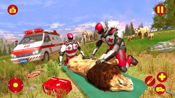 Doctor Robot Animals Rescue स्क्रीनशॉट 2