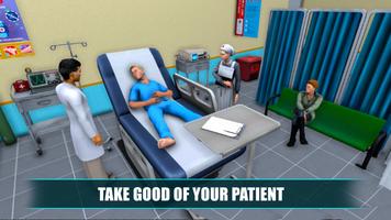 Doctor Simulator Hospital Game Affiche