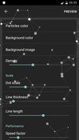 Particle Constellations Live W تصوير الشاشة 1