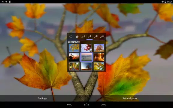 Screenshot 11 for Autumn Leaves in HD Gyro 3D XL