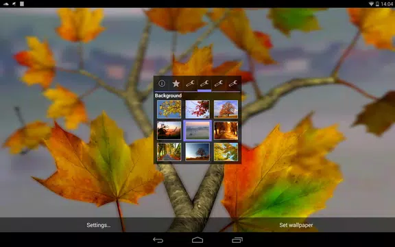 Screenshot 19 for Autumn Leaves in HD Gyro 3D XL