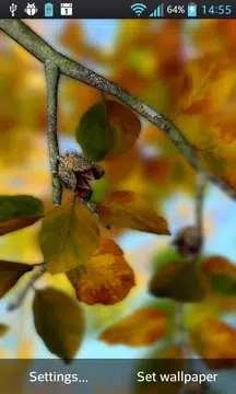 Screenshot 2 for Autumn Leaves in HD Gyro 3D XL