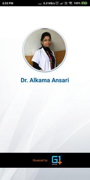 Dr Alkama Ansari poster