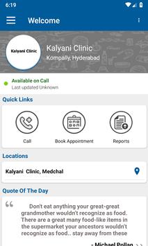 Kalyani  Clinic screenshot 2