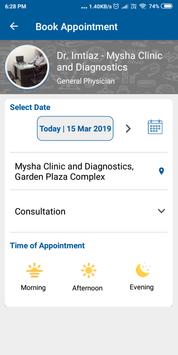 Mysha Clinic & Diagnostics screenshot 3