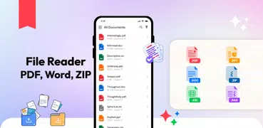 File Reader - PDF, Word, ZIP