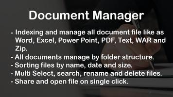 Document Manager الملصق