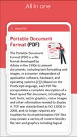 lector de PDF de archivos PDF y convertidor de PDF Poster