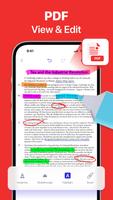 Document Reader - PDF Editor تصوير الشاشة 1