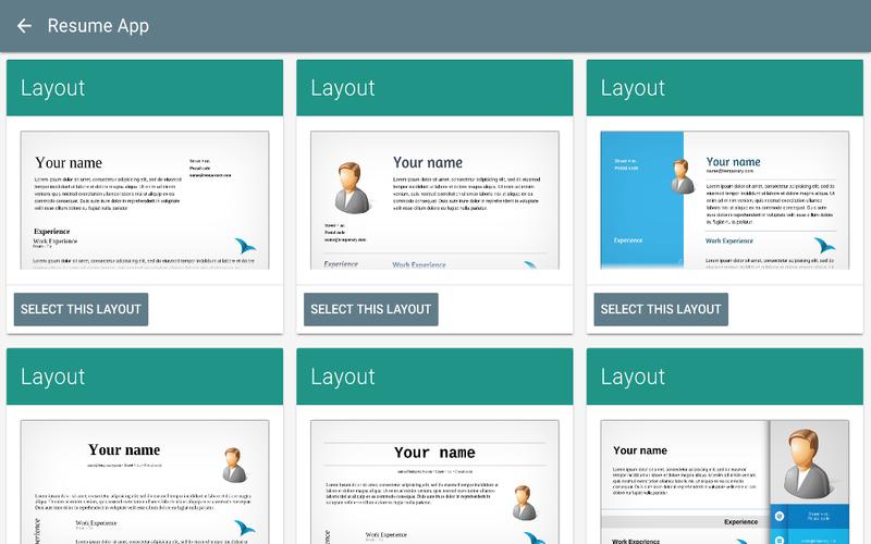 free resume app for android apk download
