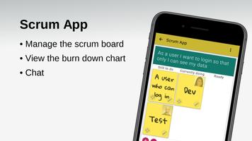 Scrum App الملصق