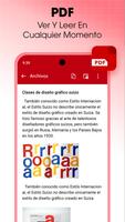 Lector de Documentos: PDF, DOC captura de pantalla 1