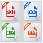 lector de pdf y documentos icono