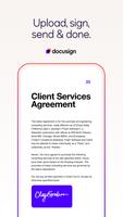 Docusign - Upload & Sign Docs پوسٹر