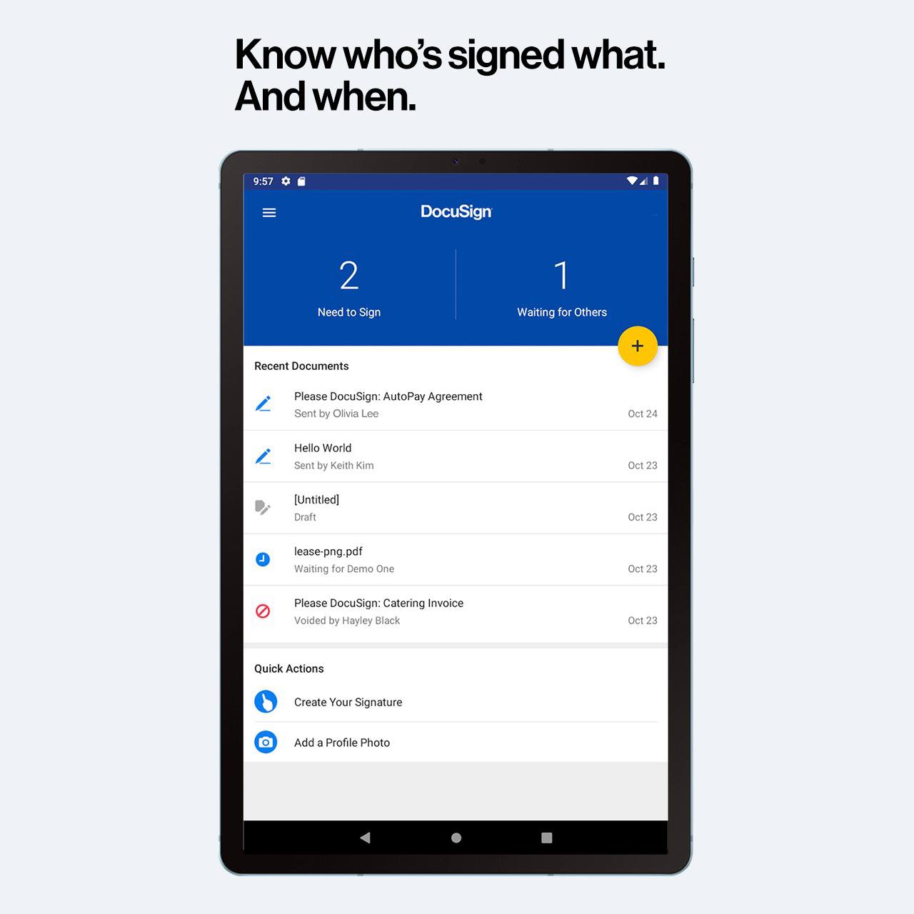 DocuSign for Android APK Download