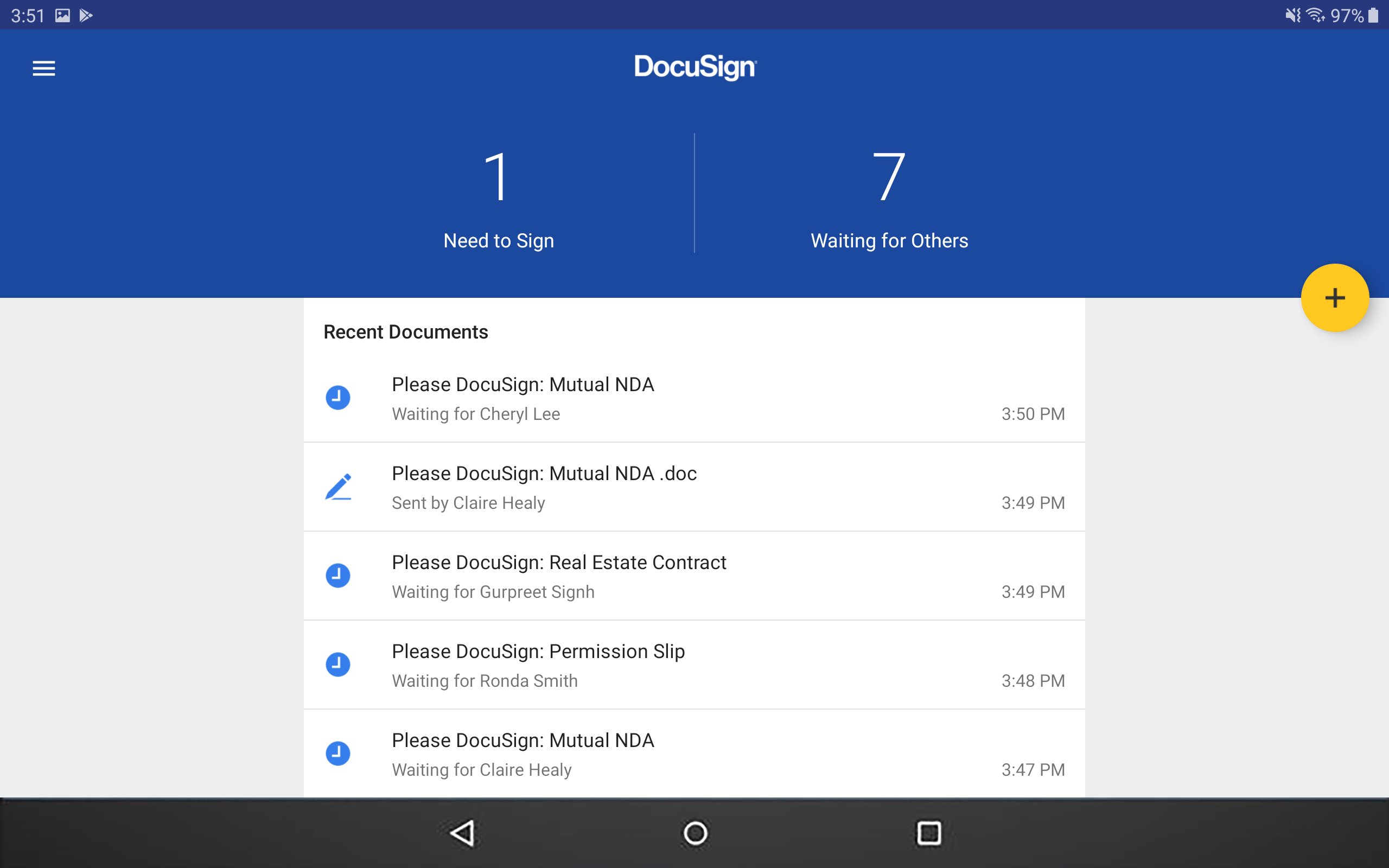 DocuSign for Android APK Download