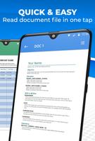 Docx reader - Doc viewer 스크린샷 1