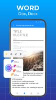 Doc Reader: Editor, Scanner تصوير الشاشة 3