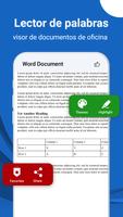 Docx Reader - Documents Viewer captura de pantalla 2