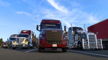 American Trucker Simulator Affiche