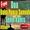 Doa Buka Puasa Sunnah Senin Kamis