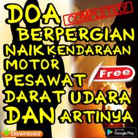 Doa Berpergian Naik Kendaraan dan Artinya Plakat