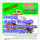 APK Resep jamu gemuk tradisional mengatasi badan kurus