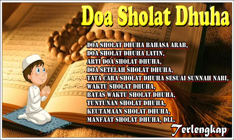Doa sholat dhuha dan artinya