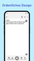 Textleser - Text sprechen(TTS) Screenshot 2